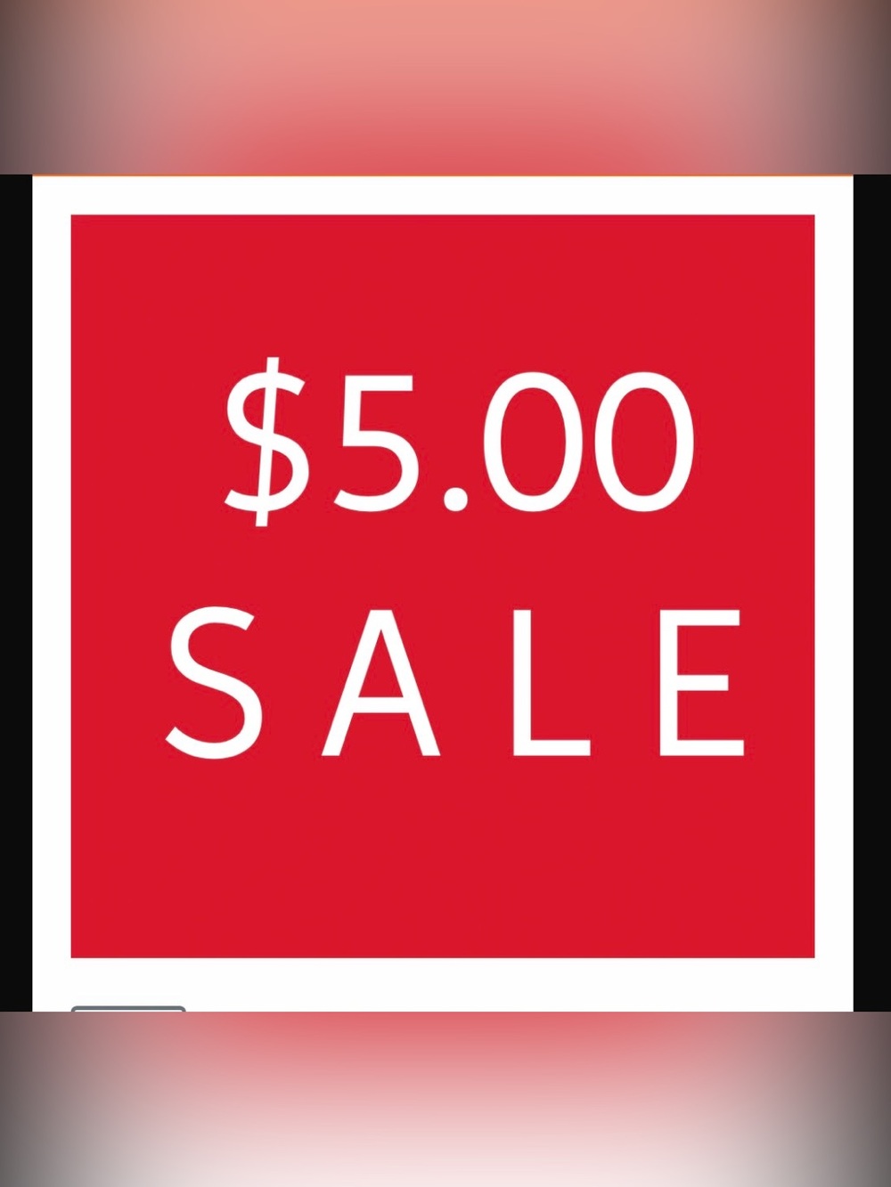 🛑SALE $5.00🛑